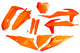 UFO Plast Karosserieverkleidungssatz UFO KTM Orange