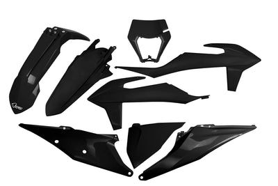 UFO Plast Karosserieverkleidungssatz UFO KTM Schwarz
