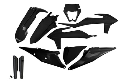 UFO Plast Karosserieverkleidungssatz UFO KTM schwarz