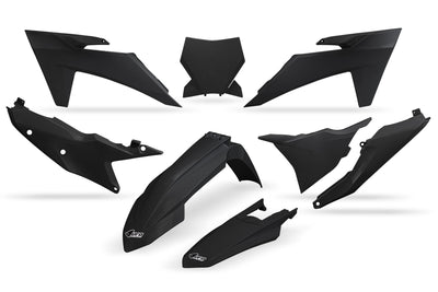 UFO Plast Karosserieverkleidungssatz UFO KTM Schwarz