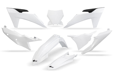 UFO Plast Karosserieverkleidungssatz UFO KTM weiß