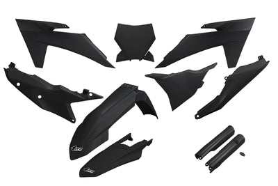 UFO Plast Karosserieverkleidungssatz UFO KTM schwarz