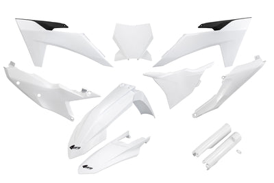 UFO Plast Karosserieverkleidungssatz UFO KTM weiß