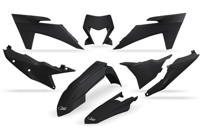 UFO Plast Karosserieverkleidungssatz UFO KTM Schwarz