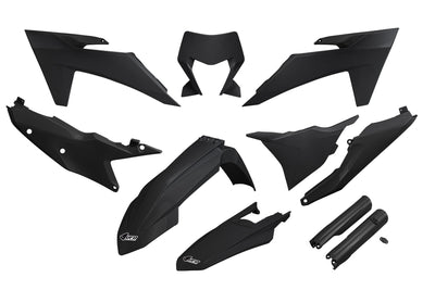 UFO Plast Karosserieverkleidungssatz UFO KTM Schwarz