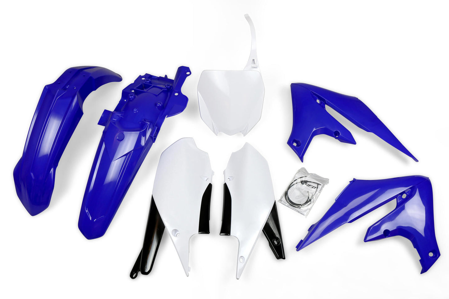 UFO Plast Karosserieverkleidungssatz UFO Yamaha OEM BL WT BK