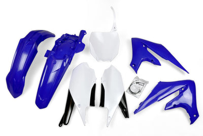 UFO Plast Karosserieverkleidungssatz UFO Yamaha OEM BL WT BK