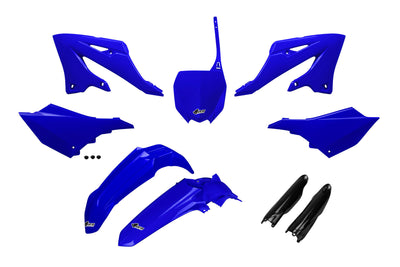 UFO Plast Karosserieverkleidungssatz UFO Yamaha OEM Blau Schwarz