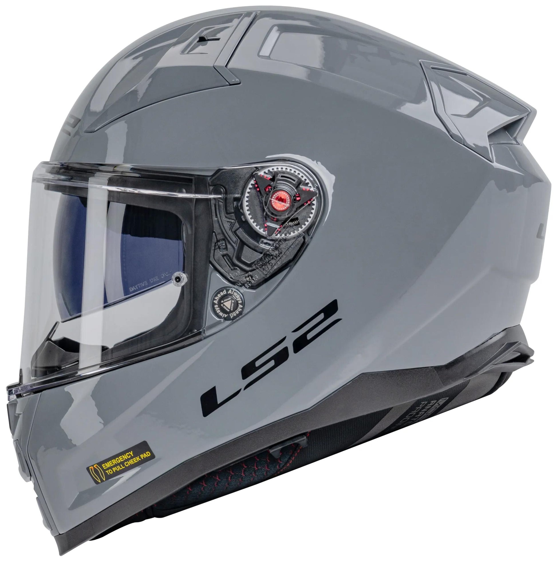 Ls2 Integralhelm FF811 Vector II Solider Helm FF811 Vect. ii einfarbig s grau