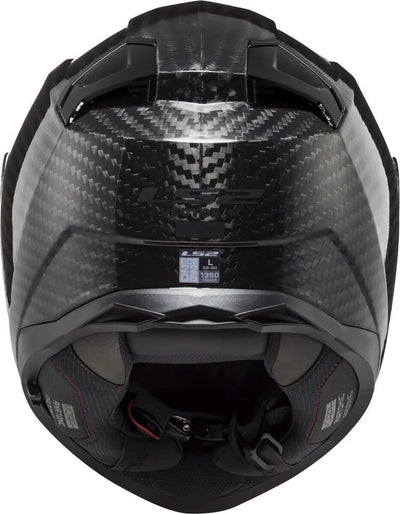 Ls2 Integralhelm FF811 Vector II Carbon Solid Helm FF811 Vect. II Solid Schwarz/Carbon S