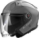 Ls2 Jethelm von 603 Infinity II Helm von 603 Infi. ii einfarbig xs grau