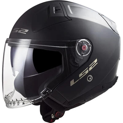 Ls2 Jethelm von 603 Infinity II Helm von 603 Infi. ii solid s mattschwarz