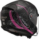 Ls2 Jethelm „of603 Infinity II Lotus“ Helm von 603 Infi. ii Lotus m schwarz rosa