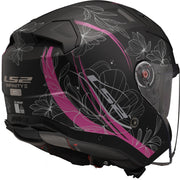 Ls2 Jethelm „of603 Infinity II Lotus“ Helm von 603 Infi. II Lotus XS schwarz rosa - afbeelding 1