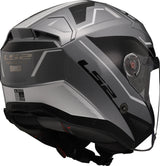 Ls2 Jethelm „of603 Infinity II Veyron“ Helm von 603 Infi. II Veyron XL grau bl weiß - afbeelding 1