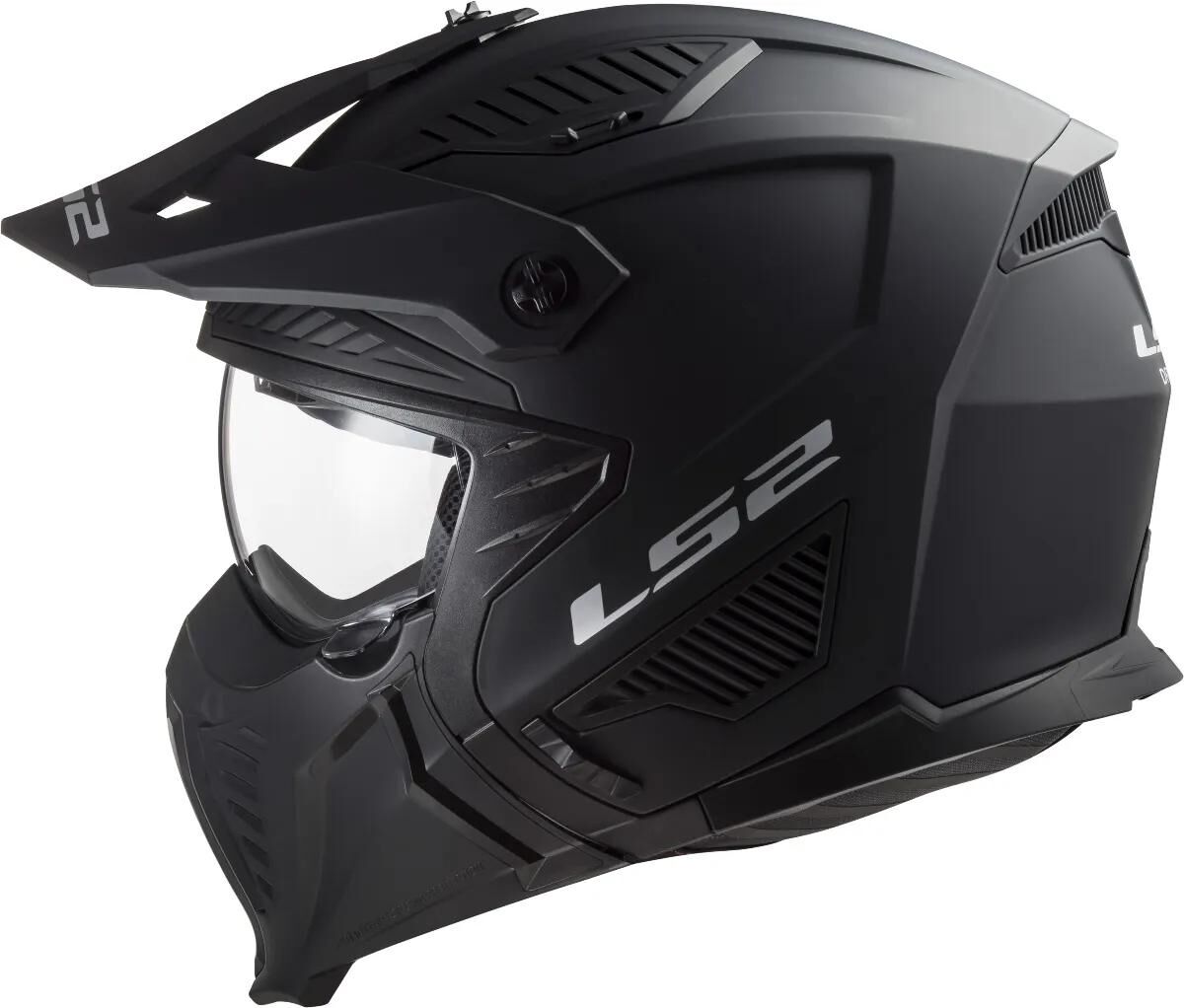 Ls2 modularer Helm of606 Drifter Solid Helm of606 Drifter Solid XXL mattschwarz