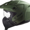 Ls2 modularer Helm of606 Drifter Solid Helm of606 Drifter Solid l mattgrün