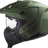 Ls2 modularer Helm of606 Drifter Solid Helm of606 Drifter Solid XL mattgrün