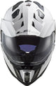 Ls2 Enduro-Helm MX701 Explorer Solid. Helm MX701 Explorer Solid S weiß