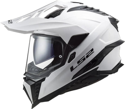 Ls2 Enduro-Helm MX701 Explorer Solid. Helm MX701 Explorer Solid XS weiß