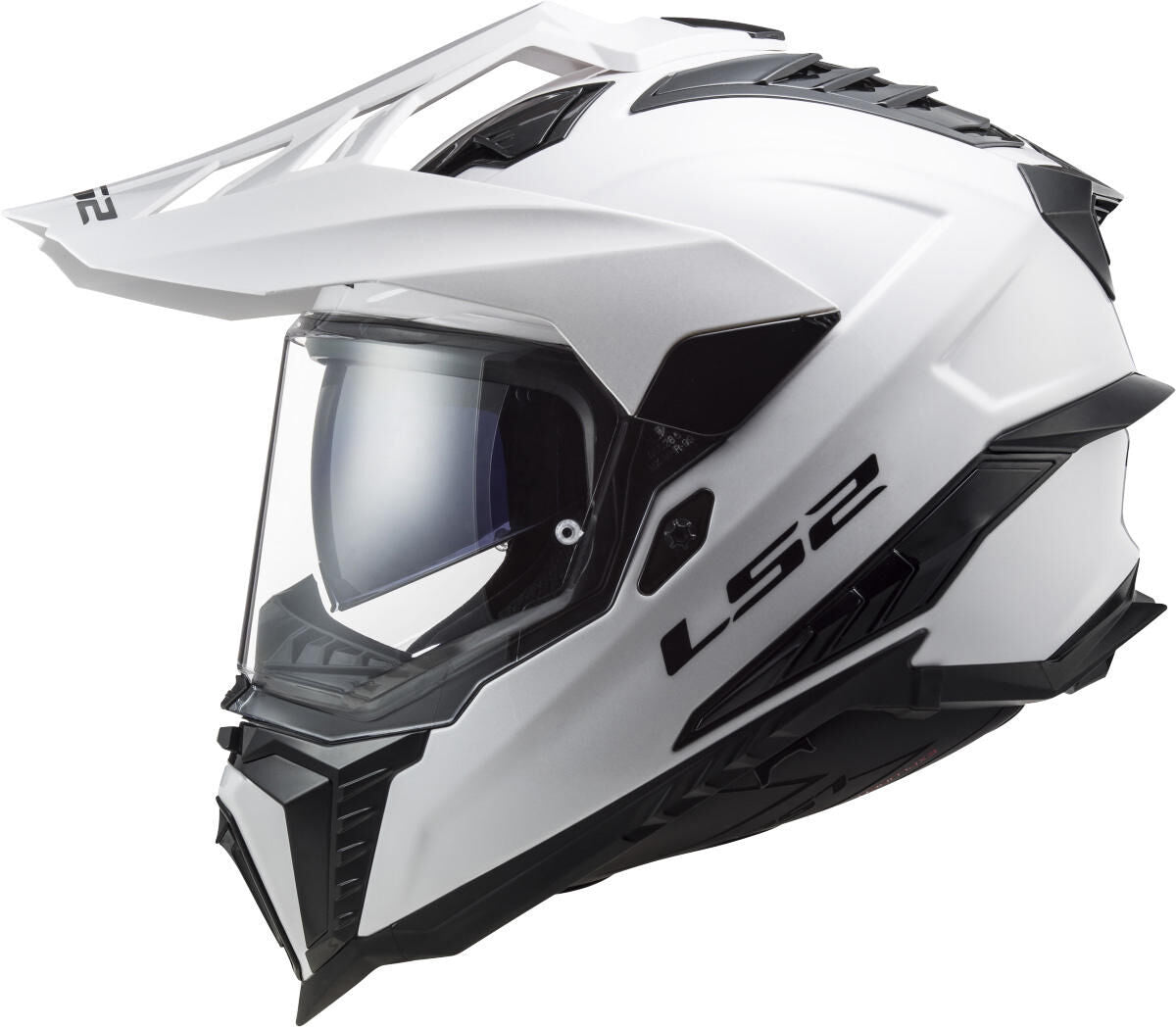Ls2 Enduro-Helm MX701 Explorer Solid. Helm MX701 Explorer Solid L weiß