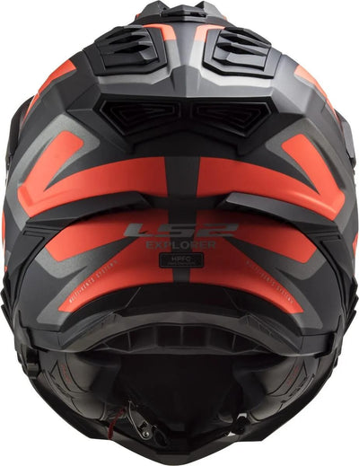 Ls2 Enduro-Helm MX701 Explorer Alter, abnehmbar und waschbar, Rettungswangenpolster, mikrometrischer Verschluss, abnehmbares Helmoberteil, Vorbereitung für Helmkommunikation, Pinlock 70 Maxvision™. Helm MX701 Explorer Alter 3XL Bl. oder matt