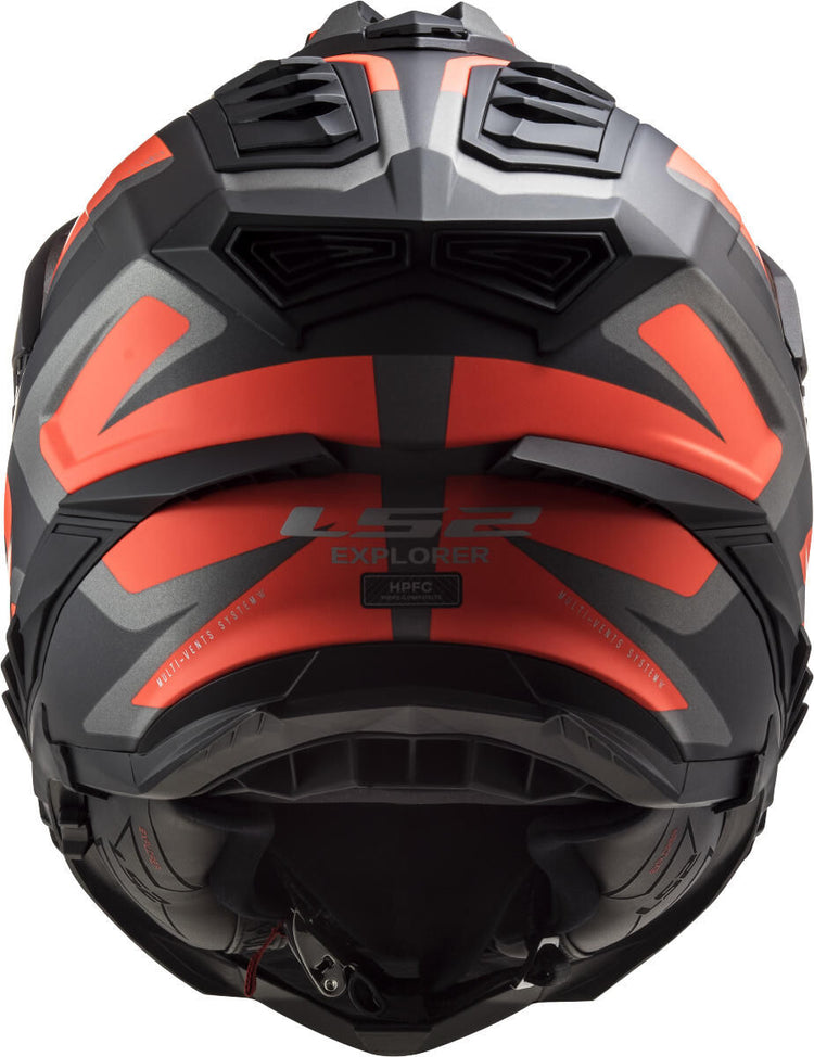 Ls2 Enduro-Helm MX701 Explorer Alter, abnehmbar und waschbar, Rettungswangenpolster, mikrometrischer Verschluss, abnehmbares Helmoberteil, Vorbereitung für Helmkommunikation, Pinlock 70 Maxvision™. Helm MX701 Explorer Alter M Bl. oder matt