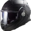 Ls2 Klapphelm FF901 Advant x Solider Helm FF901 Adv. x einfarbig mattschwarz