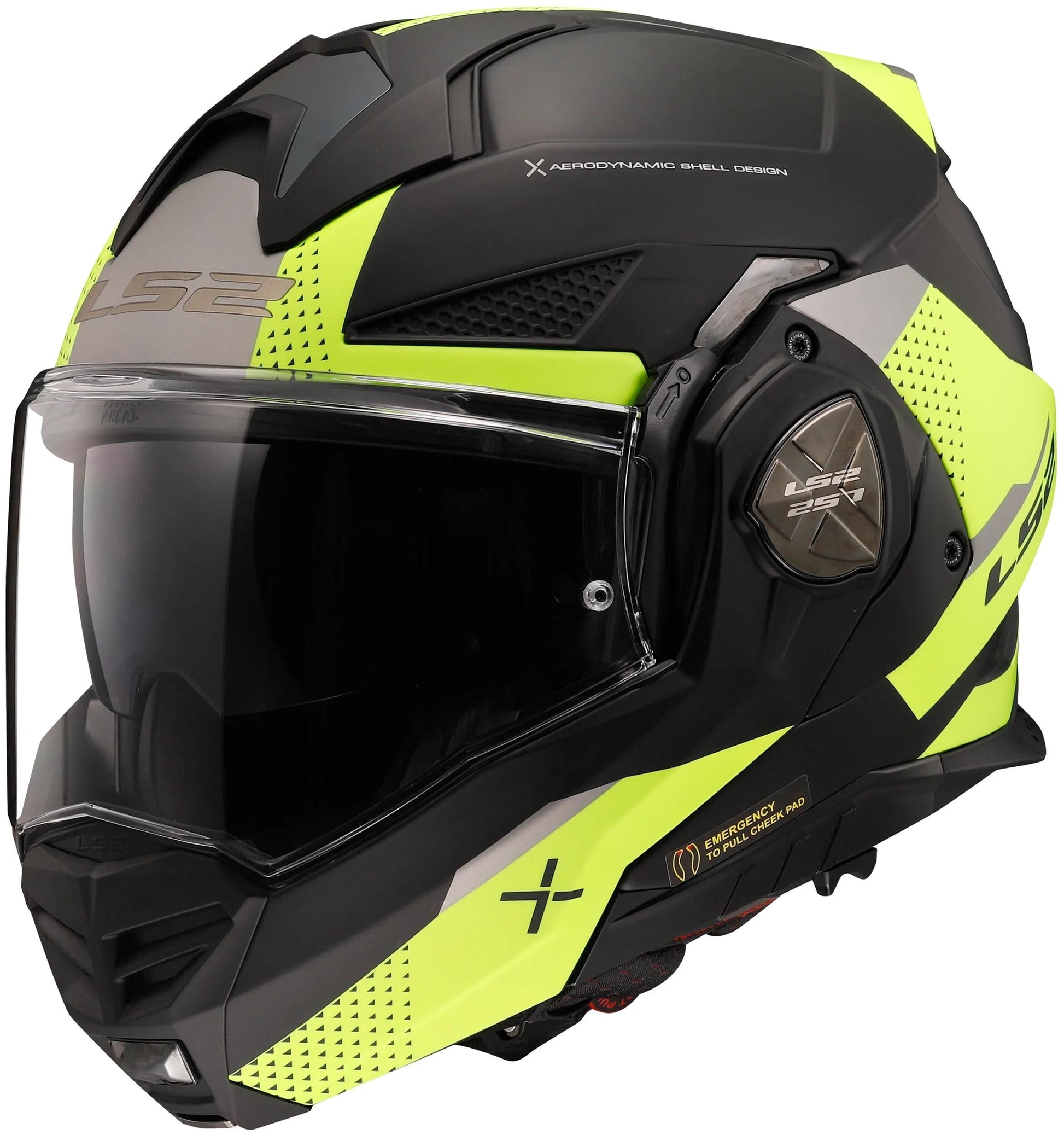 Ls2 Klapphelm FF901 Advant x Oblivion Helm FF901 Adv. x basierend auf l bl gelb