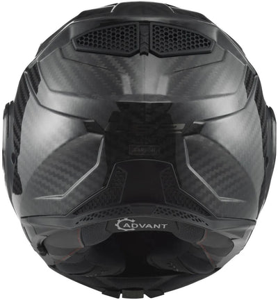 Ls2 Klapphelm FF901 Advant x Carbon Solid Helm FF901 Adv. x carb.solid s schwarz