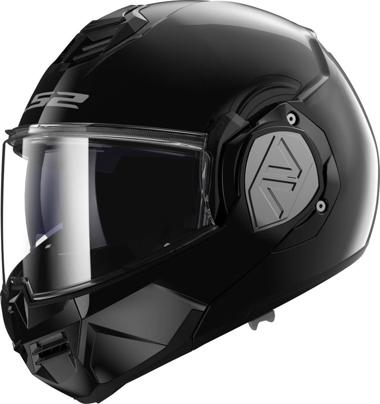 Ls2 Klapphelm FF906 Advant Solider Helm FF906 Adv. einfarbig 3xl schwarz