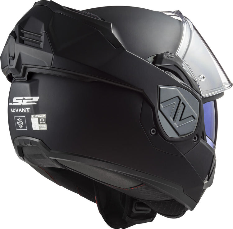 Ls2 Klapphelm FF906 Advant Solider Helm FF906 Adv. einfarbig l schwarz