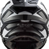 Ls2 Enduro-Helm MX701 Explorer Alter, abnehmbar und waschbar, Rettungswangenpolster, mikrometrischer Verschluss, abnehmbares Helmoberteil, Vorbereitung für Helmkommunikation, Pinlock 70 Maxvision™. Helm MX701 Explorer Alter M Bl. weiß matt