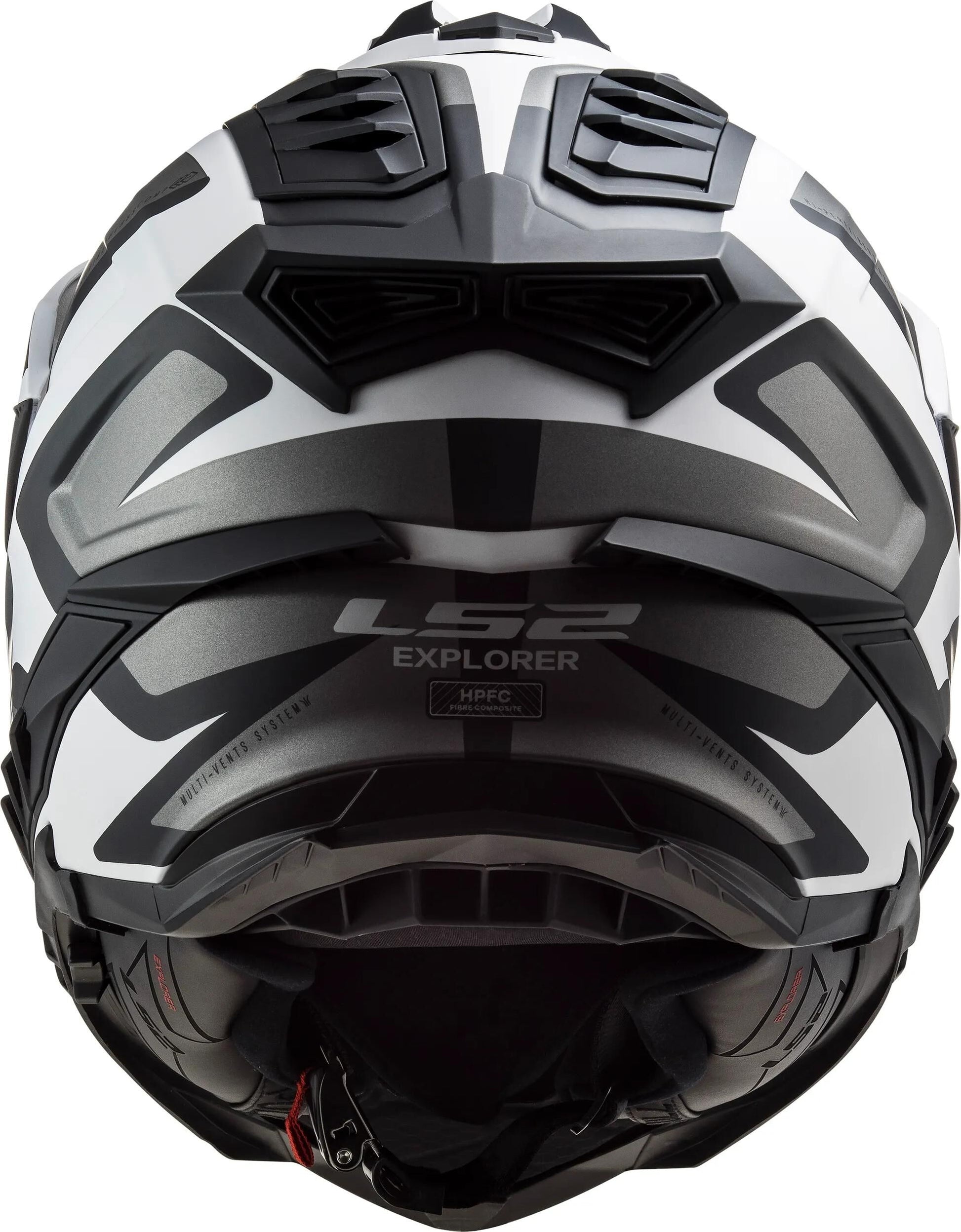 Ls2 Enduro-Helm MX701 Explorer Alter, abnehmbar und waschbar, Rettungswangenpolster, mikrometrischer Verschluss, abnehmbares Helmoberteil, Vorbereitung für Helmkommunikation, Pinlock 70 Maxvision™. Helm MX701 Explorer Alter M Bl. weiß matt