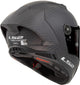 Ls2 Integralhelm FF805 Thunder Carbon GP Aero Helm Thunder GP AER Schwarz Matt Gr. xs