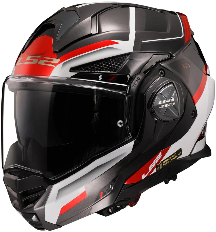 Ls2 Klapphelm FF901 Advant X Spectrum Helm Advant X Spec SW WS Rot Gr. l