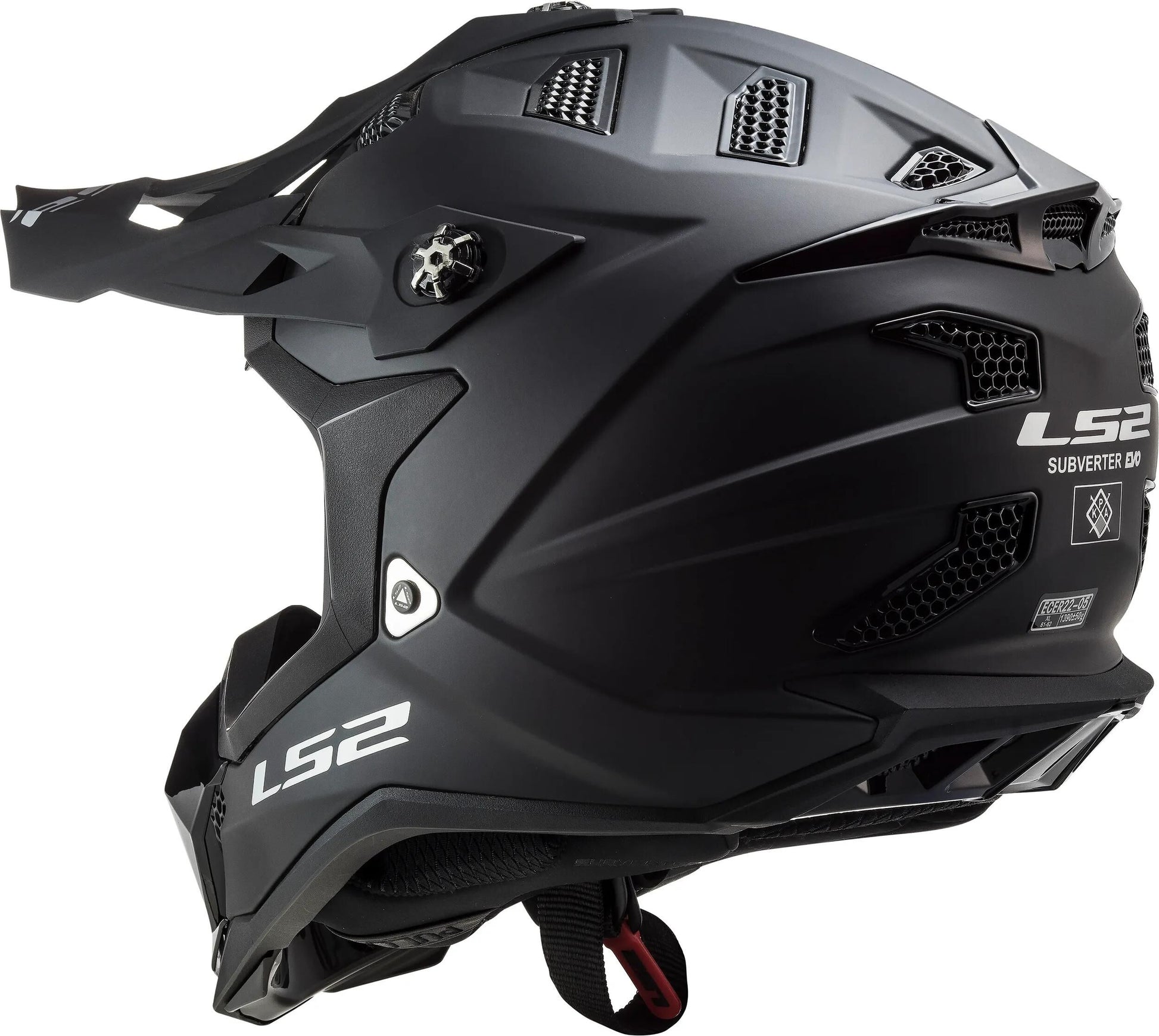 Ls2 Motocross-Helm MX700 Subverter Evo Noir Helm Subverter Evo Noir SW Matt Gr. s