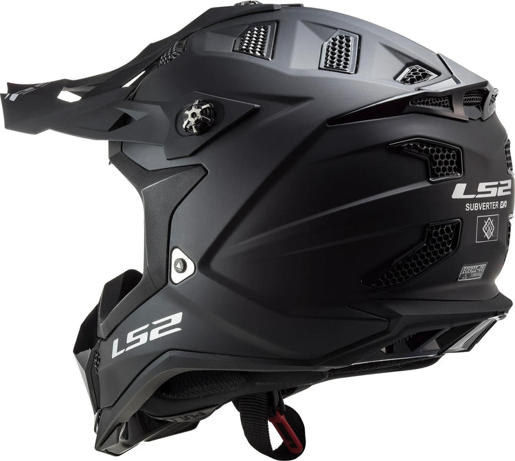 Ls2 Motocross-Helm MX700 Subverter Evo Noir Helm Subverter Evo Noir SW Matt Gr. s