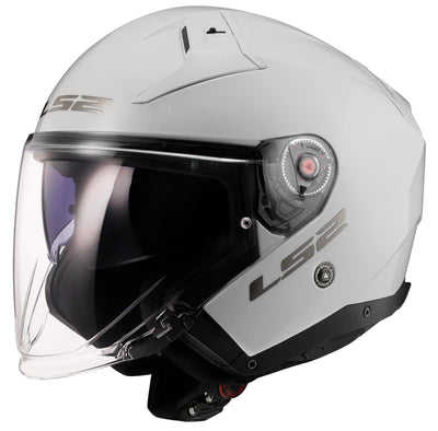 Ls2 Jethelm von 603 Infinity II Helm von 603 Infi. ii einfarbig 3xl weiß
