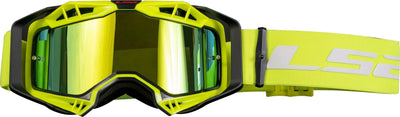 Ls2 Aura Pro Motocross-Brille Brille Aura Pro schwarz neongelb