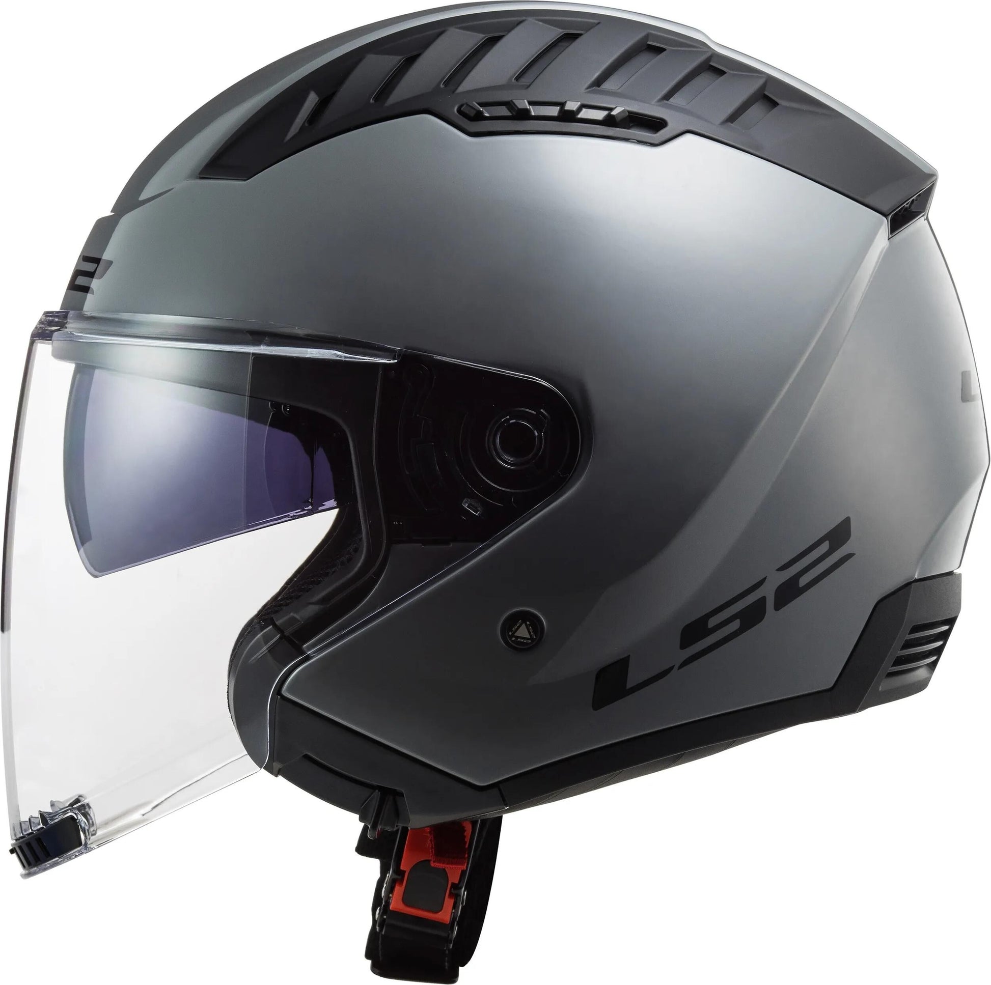 Ls2 of600 Copter II solider Jethelm Helm of600 Copt. II einfarbig l Nardograu
