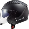 Ls2 of600 Copter II solider Jethelm Helm of600 Copt. ii solid xs mattschwarz