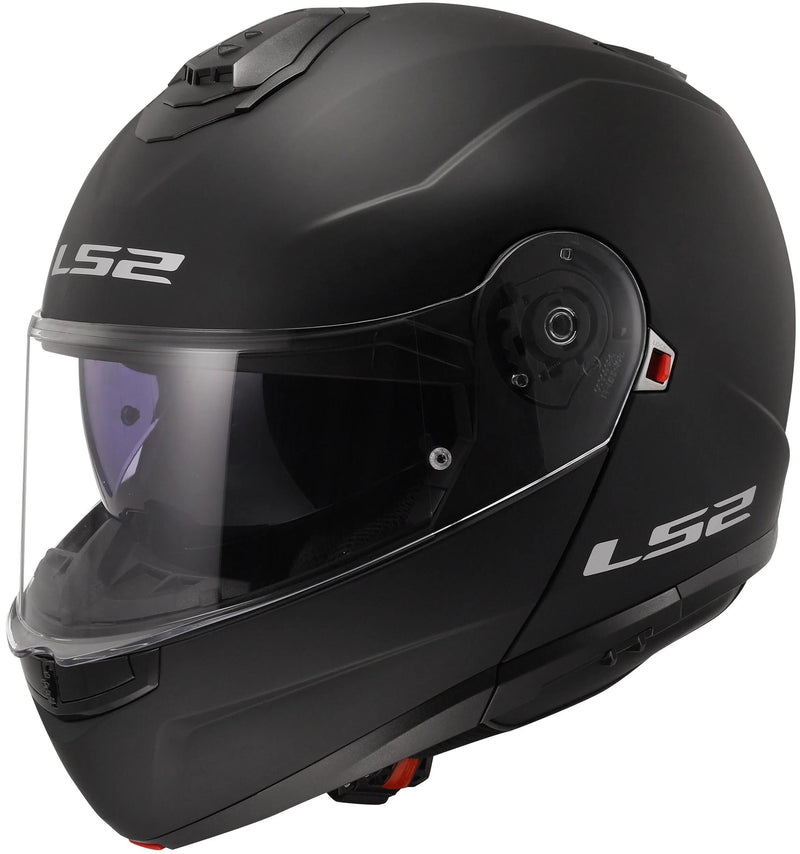 Ls2 Klapphelm FF908 Strobe II Solid Helm FF908 Strob.II Solid S schwarz matt
