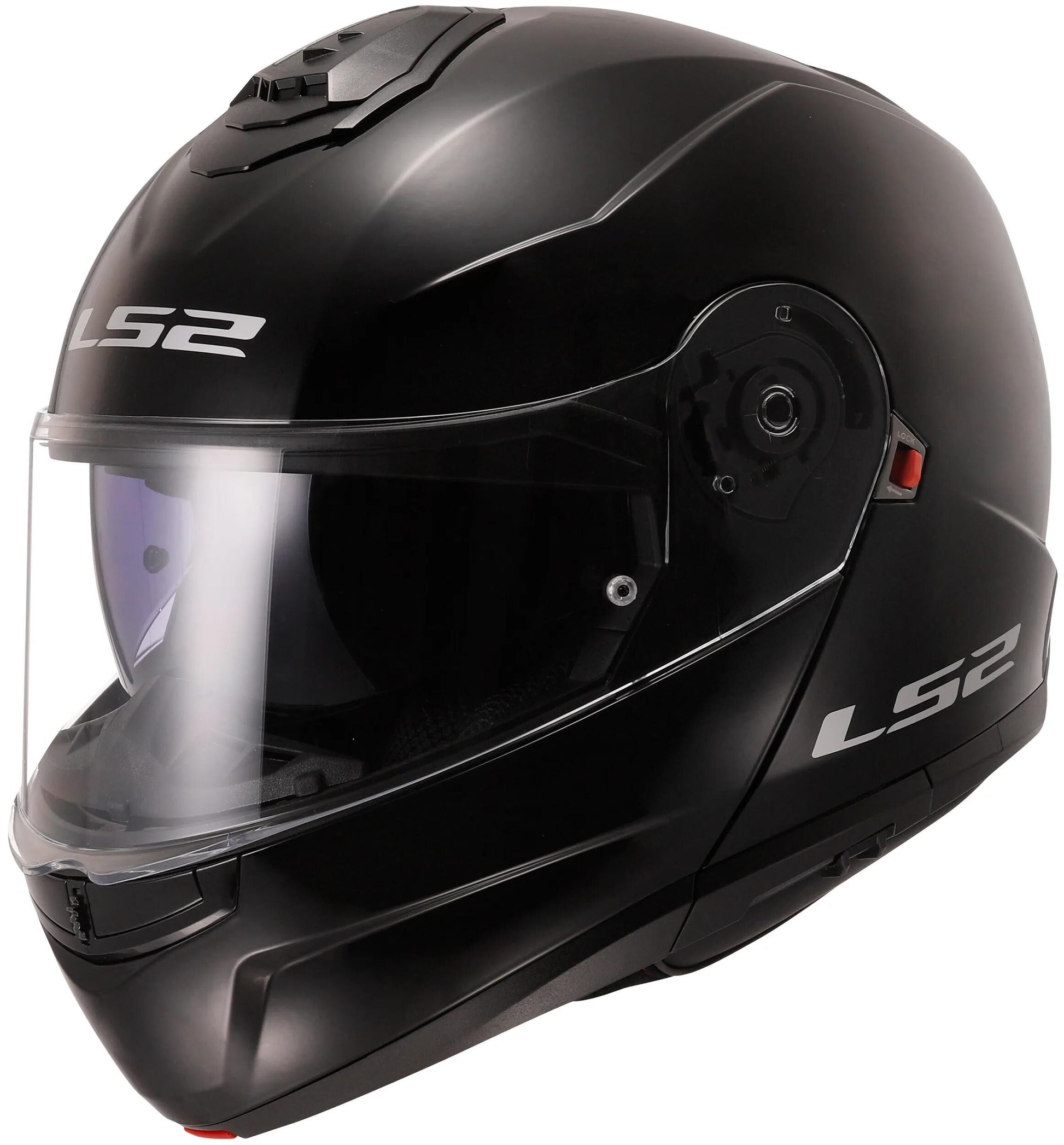 Ls2 Klapphelm FF908 Strobe II Solid Helm FF908 Strob.II Solid M schwarz