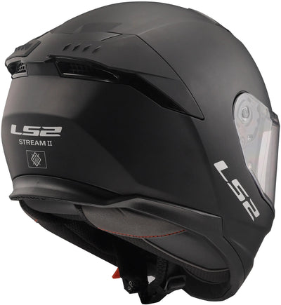 Ls2 Integralhelm FF808 Stream II Solid Helm FF808 Stre.II Solid L Mattschwarz