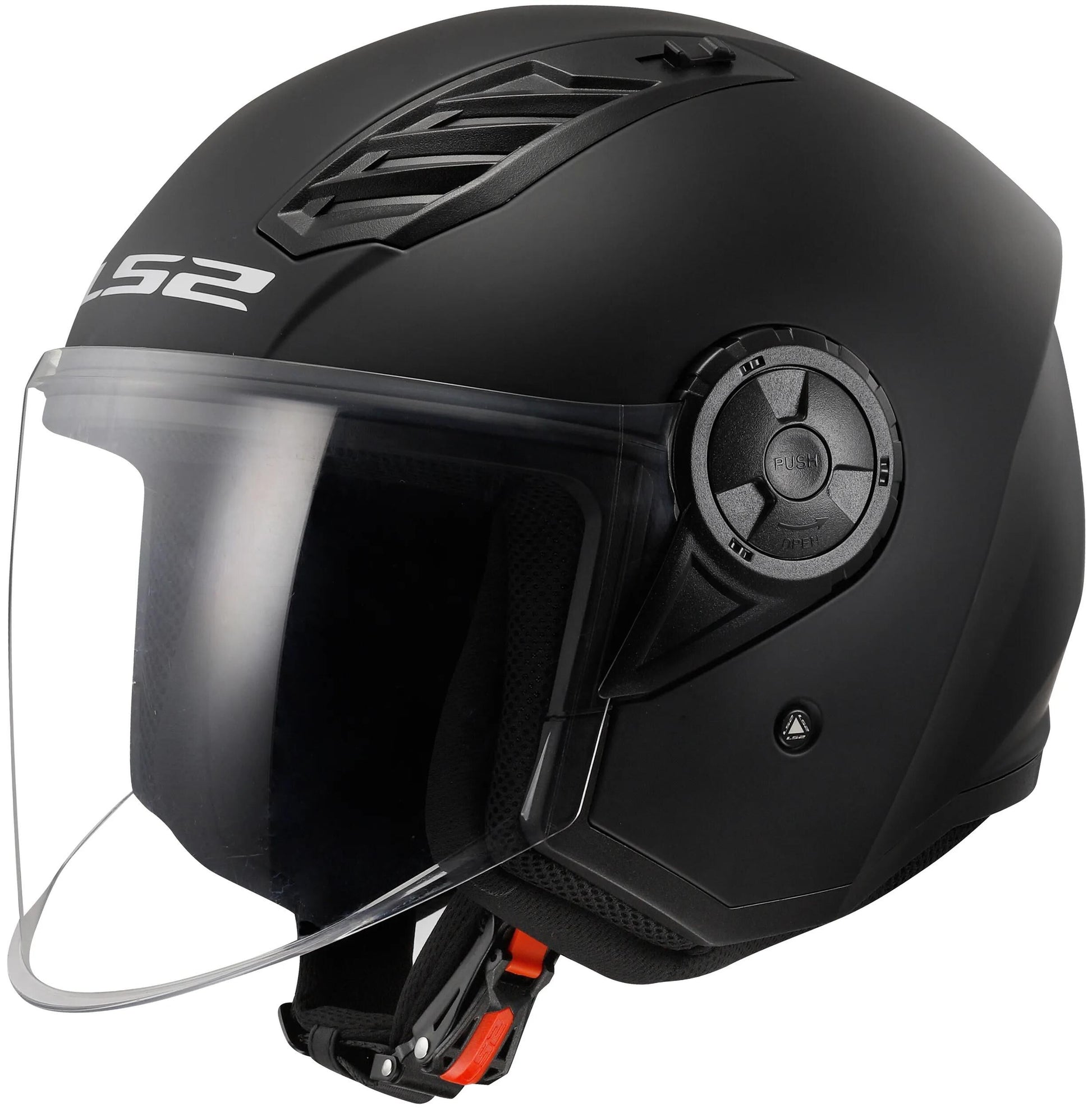 Ls2 of616 Airflow II Solid Jethelm Helm of616 Airfl.II Solid S Mattschwarz