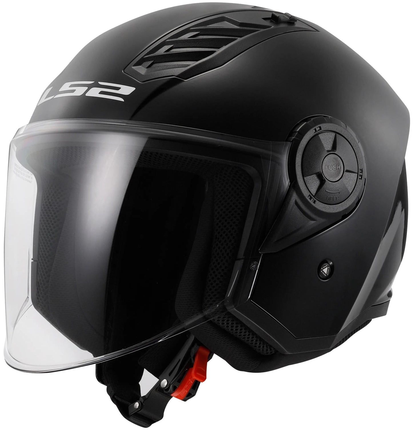 Ls2 of616 Airflow II Solid Jethelm Helm of616 Airfl.II Solid XS Mattschwarz