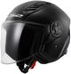 Ls2 of616 Airflow II Solid Jethelm Helm of616 Airfl.II Solid XS Mattschwarz