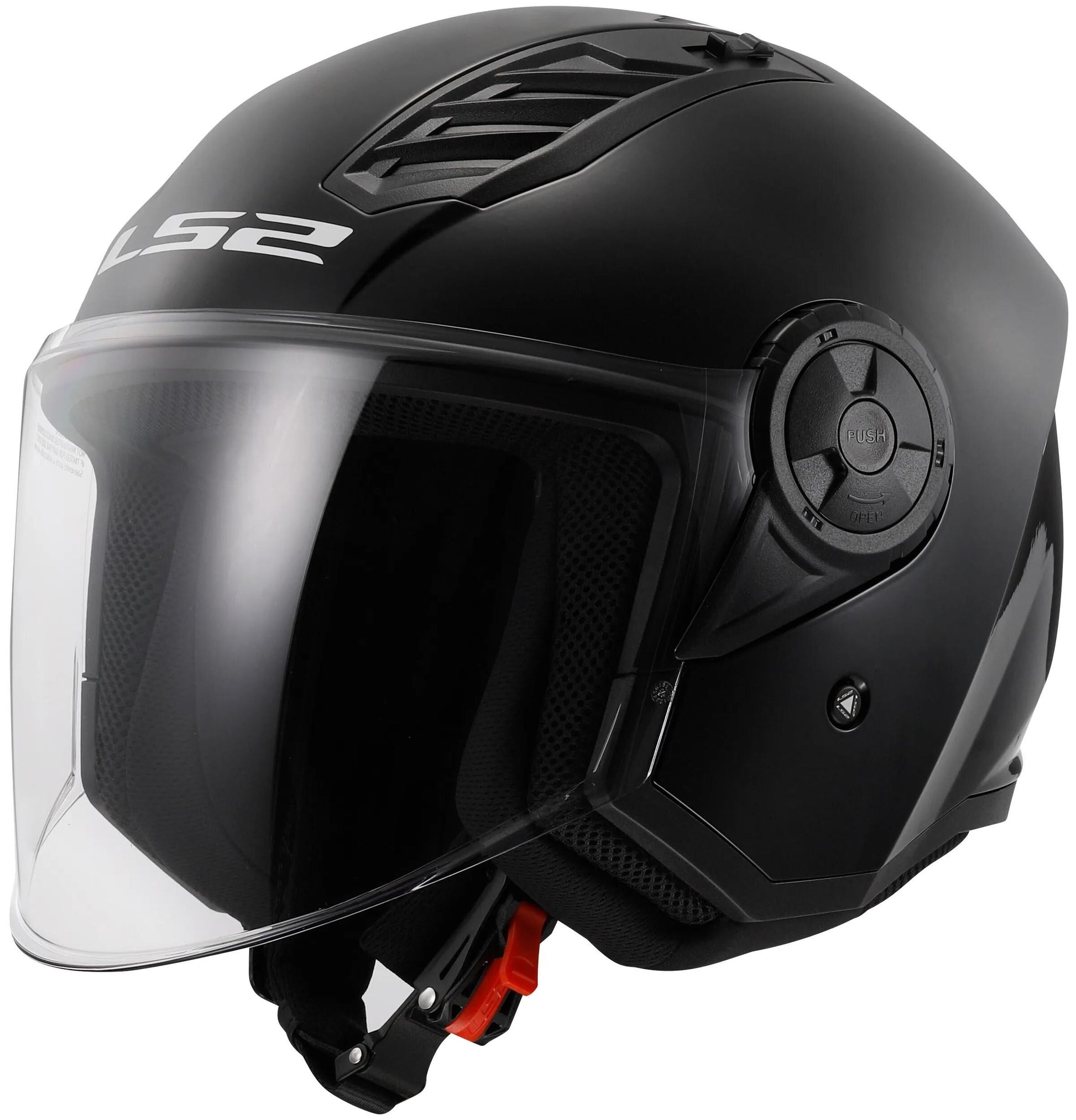 Ls2 of616 Airflow II Solid Jethelm Helm of616 Airfl.II Solid XS Mattschwarz