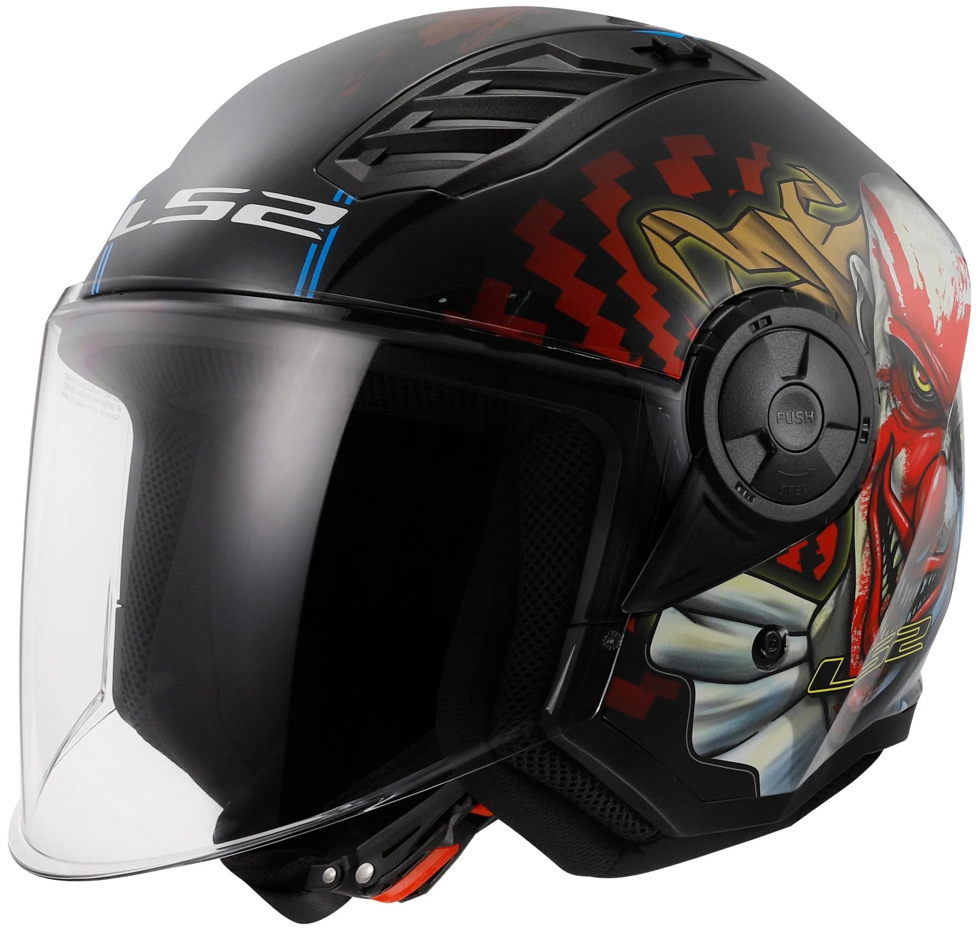 Ls2 Jethelm von 616 Airflow II Happy Dreams Helm Airflow II von 6 Happy Dreams Gr. m